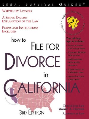 cover image of How to File for Divorce in California